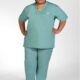 Unisex Drawstring Scrub Set