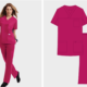 V-Neck Three Pocket Dolman Sleeve Flip Flap Scrub Set (XXS-S)